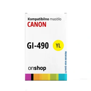 Canon GI490 YL mastilo Canon PIXMA G1400 Canon PIXMA G1410 Canon PIXMA G2410 Canon PIXMA G3410 Canon PIXMA G4400 OnShop prodavnica tonera