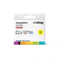 Canon kertridz CLI-571XL YL Canon PIXMA MG5700 Canon PIXMA MG5750 Canon PIXMA MG6800 Canon PIXMA MG6850 Canon PIXMA TS5000 OnShop prodavnica tonera i kertridza