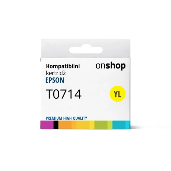 Epson T0714 YL Epson Stylus D120 Epson Stylus DX4000 Epson Stylus DX6050 Epson Stylus SX100 Epson Stylus SX200 OnShop prodavnica tonera i kertridza
