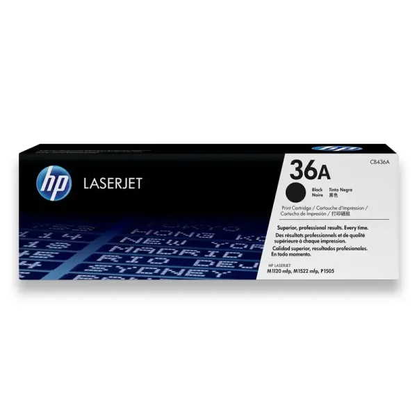 HP CB436A original toner, 36A