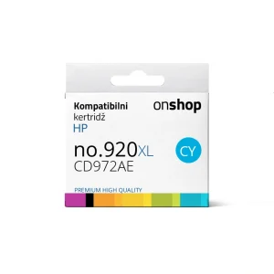 Zamenski kertridz HP 920XL cy HP CD972AE cyan HP CD973AE plava boja
