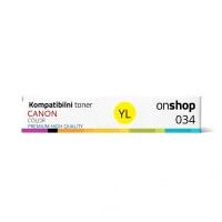 Zamenski toner Canon 034 YL IRC1225iF canon 034 yellow Zamenski toner Canon 034 YL IRC1225iF canon 034 yellow
