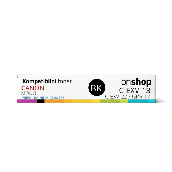 Zamenski toner Canon C-EXV-13 GPR-17 Canon IR 5570 IR 6570 EXV-22 canon exv 13 canon exv 22 canon gpr 17