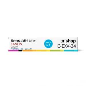 Zamenski toner Canon C-EXV-34 CY Canon IR ADV C2020 IR ADV C2025 IR ADV C2030 IR ADV C2020L IR ADV C2020i IR ADV C2025i IR ADV C2030L canon exv 34 CYAN