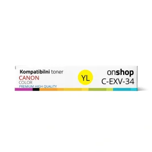 Zamenski toner Canon C-EXV-34 YL Canon IR ADV C2020 IR ADV C2025 IR ADV C2030 IR ADV C2020L IR ADV C2020i IR ADV C2025i IR ADV C2030L canon exv 34 yellow