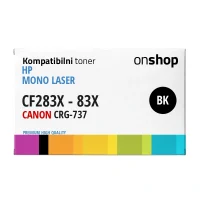 HP CF283X toner, Canon CRG-737 toner, HP 83X toner, Canon CRG737 toner, HP LaserJet Pro M202n, HP LaserJet M225dw, Canon i-SENSYS MF226dn