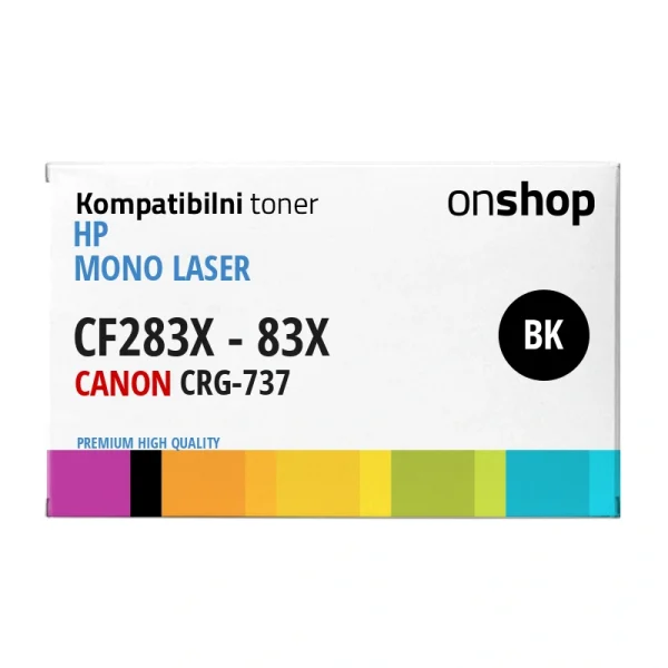 HP CF283X toner, Canon CRG-737 toner, HP 83X toner, Canon CRG737 toner, HP LaserJet Pro M202n, HP LaserJet M225dw, Canon i-SENSYS MF226dn