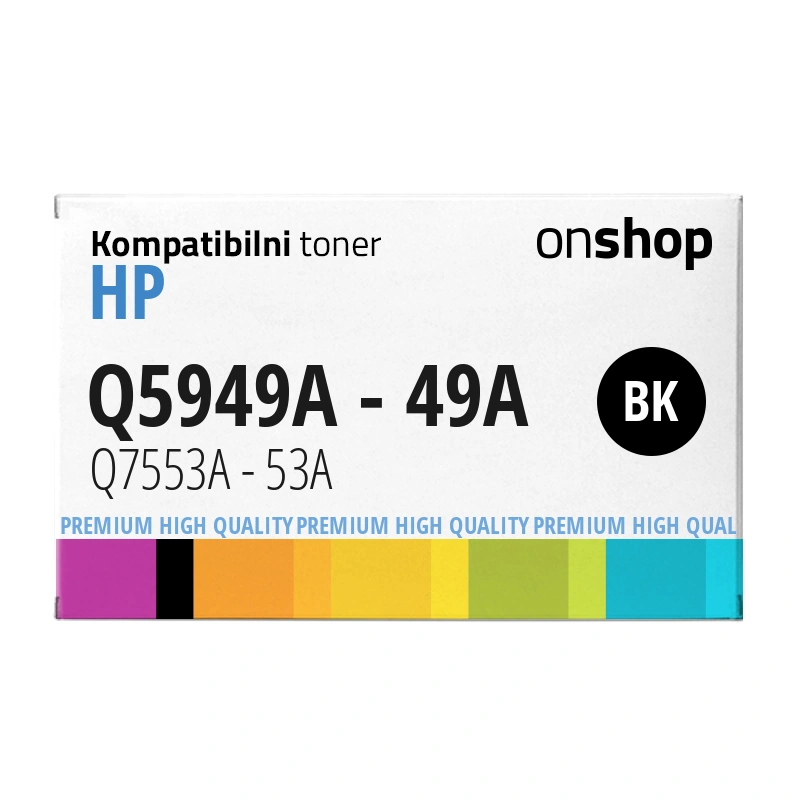 Q5949A toner hp 49a toner HP LaserJet 1160 hp 1320 HP LaserJet 3390 Q7553a toner 53a