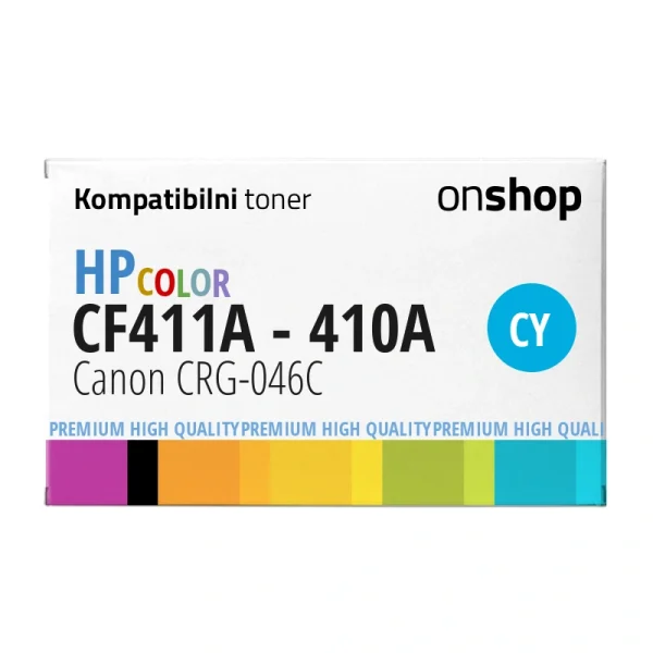 cf411a toner hp 410a cyan toner HP Color LaserJet Pro M452 toner M377 hp toner M477 toner Canon imageCLASS MF731 mg