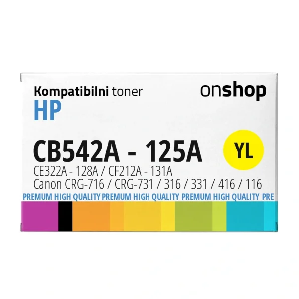 hp CB542A toner