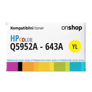 q5952a toner hp 643a toner yellow HP Color LaserJet 4700 toner 4700n 4700dn 4700dtn hp 643a yl