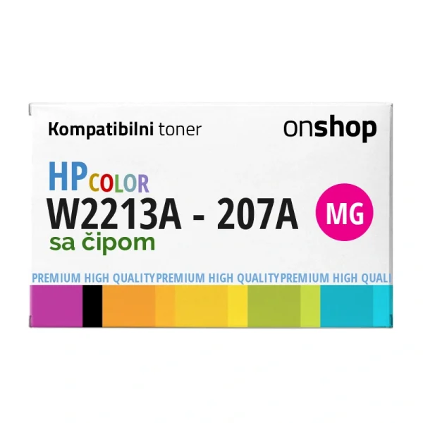w2213a toner hp 207a magenta toner HP Color LaserJet Pro M255dw hp MFP M282nw toner hp M283fdn toner M283fdw toner hp