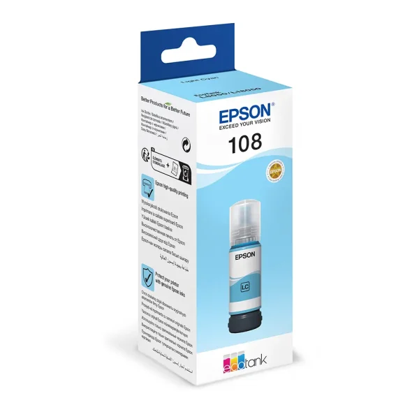 108 light cyaN mastilo epson original