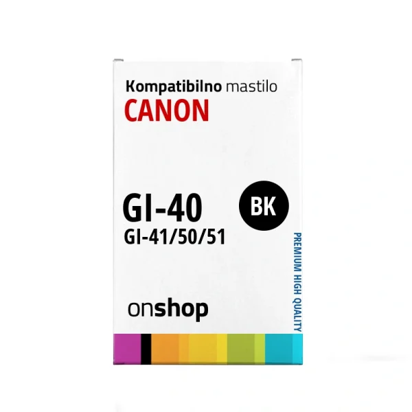 Canon GI40 GI41 GI50 GI51 BK mastilo Canon G5040 Canon G6040 Canon G3420 Canon G2420 Canon G2520 OnShop prodavnica tonera Canon GI40 GI41 GI50 GI51 BK mastilo Canon G5040 Canon G6040 Canon G3420 Canon G2420 Canon G2520 OnShop prodavnica tonera