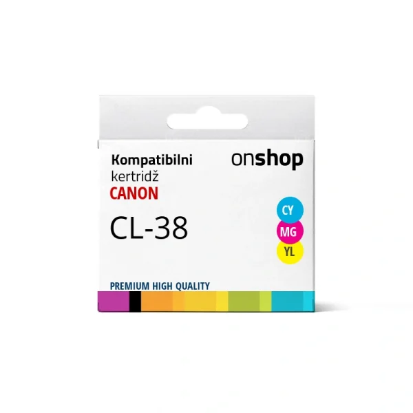 Canon kertridz CL-38 CMY Canon PIXMA iP1800 Canon PIXMA iP2500 Canon PIXMA iP2600 Canon PIXMA MP190 Canon PIXMA MP210 OnShop prodavnica tonera i kertridza Canon kertridz CL-38 CMY Canon PIXMA iP1800 Canon PIXMA iP2500 Canon PIXMA iP2600 Canon PIXMA MP190 Canon PIXMA MP210 OnShop prodavnica tonera i kertridza