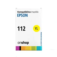 Epson 112 YL mastilo Epson EcoTank L6550 Epson EcoTank L6580 Epson EcoTank L15140 Epson EcoTank L15160 OnShop prodavnica tonera i kertridza