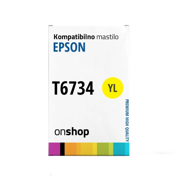 Epson T6734 YL mastilo EcoTank L800 EcoTank L805 EcoTank L810 EcoTank L850 EcoTank L1800 OnShop prodavnica tonera Epson T6734 YL mastilo EcoTank L800 EcoTank L805 EcoTank L810 EcoTank L850 EcoTank L1800 OnShop prodavnica tonera
