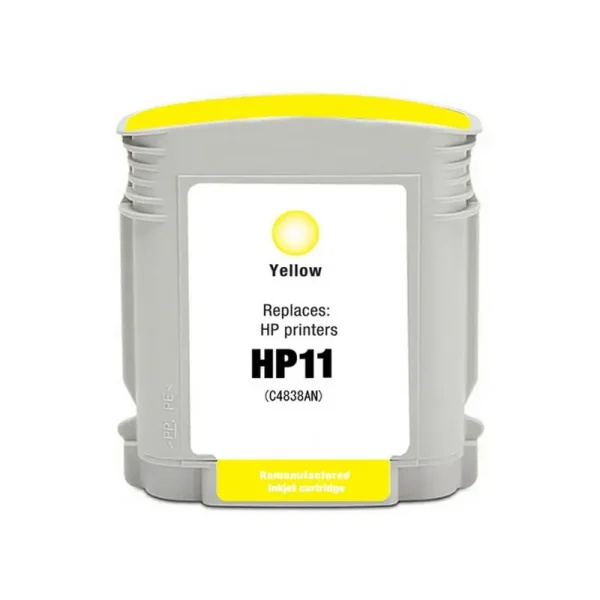Zamenski kertridz HP C4838A 11XL yellow 11xl yl 11xl žuta boja Zamenski kertridz HP C4838A 11XL yellow 11xl yl 11xl žuta boja
