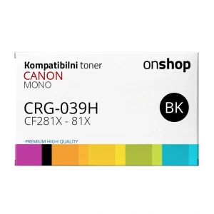 Zamenski toner Canon CRG-039H Canon I-SENSYS LBP351 LBP352 cf281X hp 81x