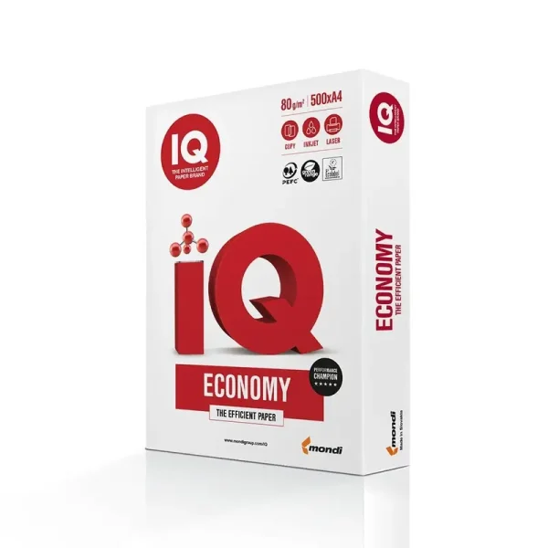 Fotokopir papir IQ Economy+ A4 80g Mondi RIS, papir za štampače, papir za kancelariju, onshop prodavnica tonera, papir za stampanje, A4 papir, kancelarijski materijal Fotokopir papir IQ Economy+ A4 80g Mondi RIS, papir za štampače, papir za kancelariju, onshop prodavnica tonera, papir za stampanje, A4 papir, kancelarijski materijal