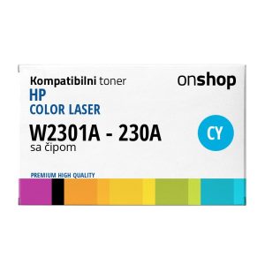 HP toner W2301A CY 230A za HP Color LaserJet Pro 4203 HP Color LaserJet Pro 4203cdn HP Color LaserJet Pro MFP 4303dw HP Color LaserJet Pro MFP 4303fdw