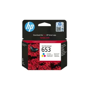 HP 653 color kertridž za štampače HP DeskJet Ink Advantage 2800, HP DeskJet Ink Advantage 4200, HP DeskJet Plus Ink Advantage 6000, HP DeskJet Plus Ink Advantage 6400, 3YM75AE crni