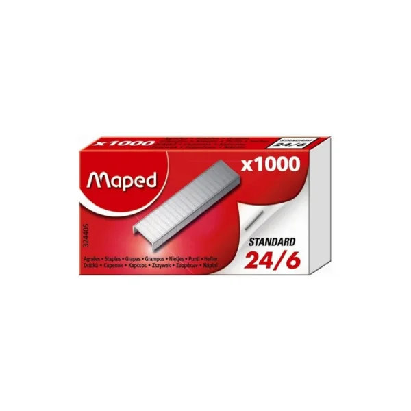 Klamerice Maped 24/6 pakovanje 1000 komada