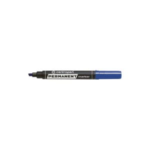 Permanent marker Centropen 8576 plavi kosi vrh