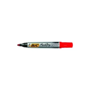 Permanent marker BIC 2000 crveni obli vrh