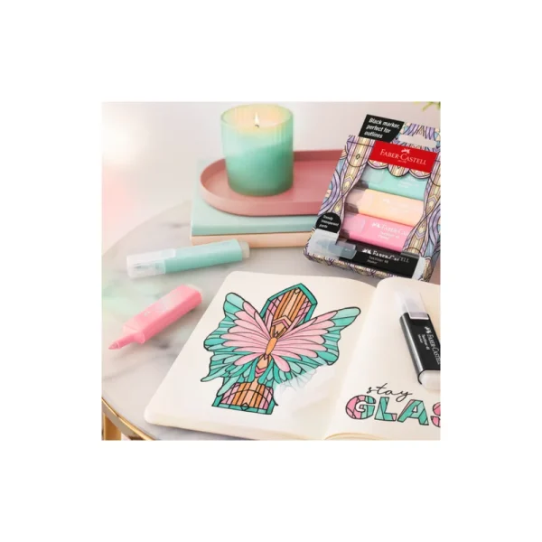 Signir Faber-Castell Glassy pastel set 1/4