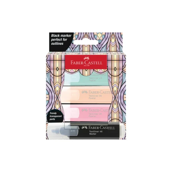 Signir Faber-Castell Glassy pastel set 1/4